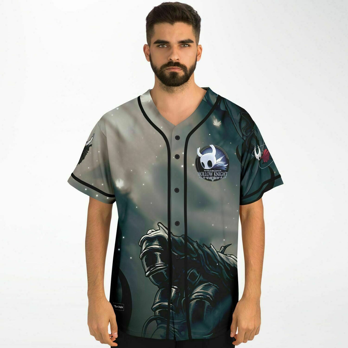 Hollow knight custom Baseball Jersey