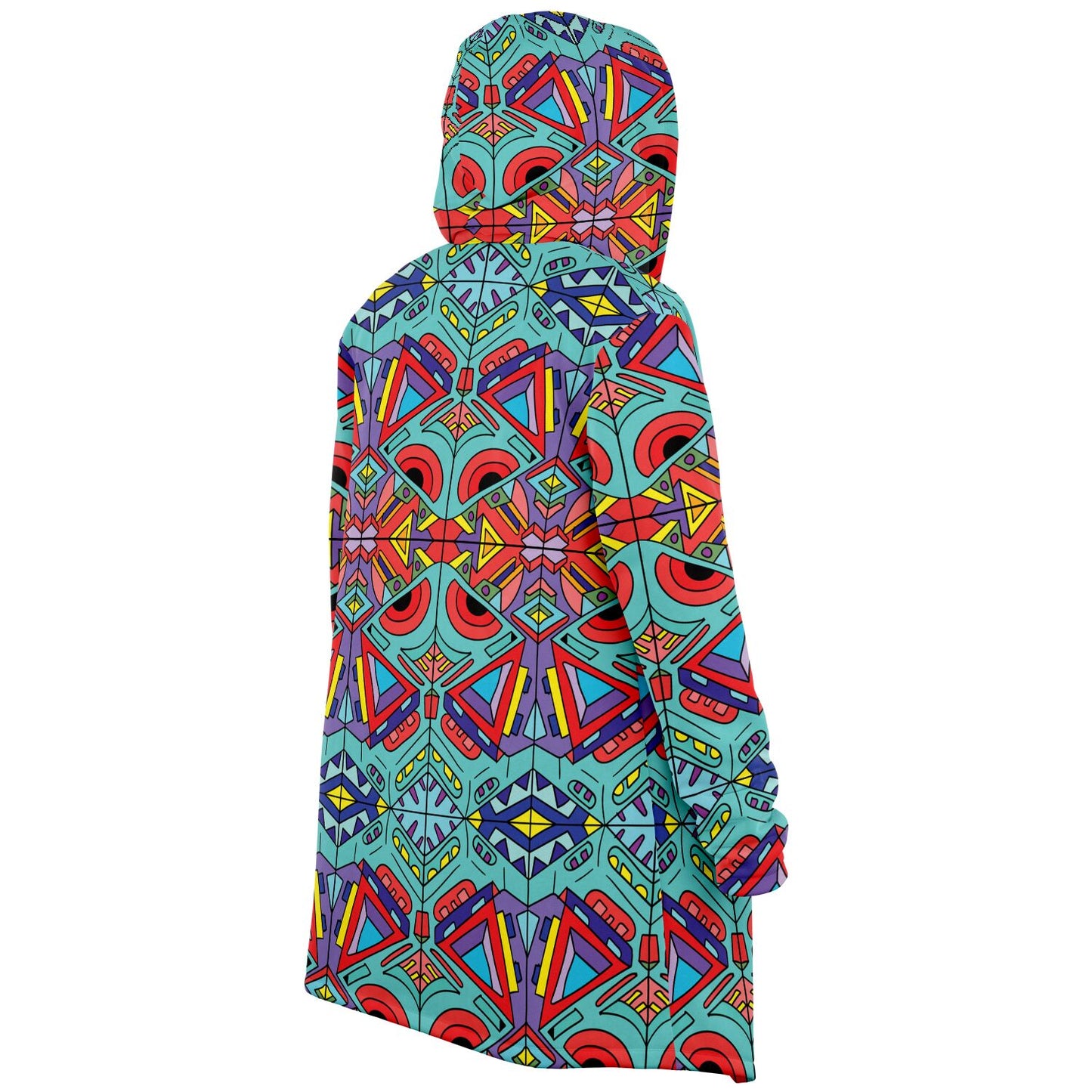 Trippy Doddle pattern 01 Microfleece Cloak