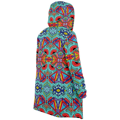 Trippy Doddle pattern 01 Microfleece Cloak