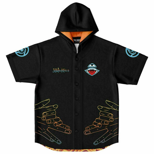 Sakuna Hooded Baseball Jersey