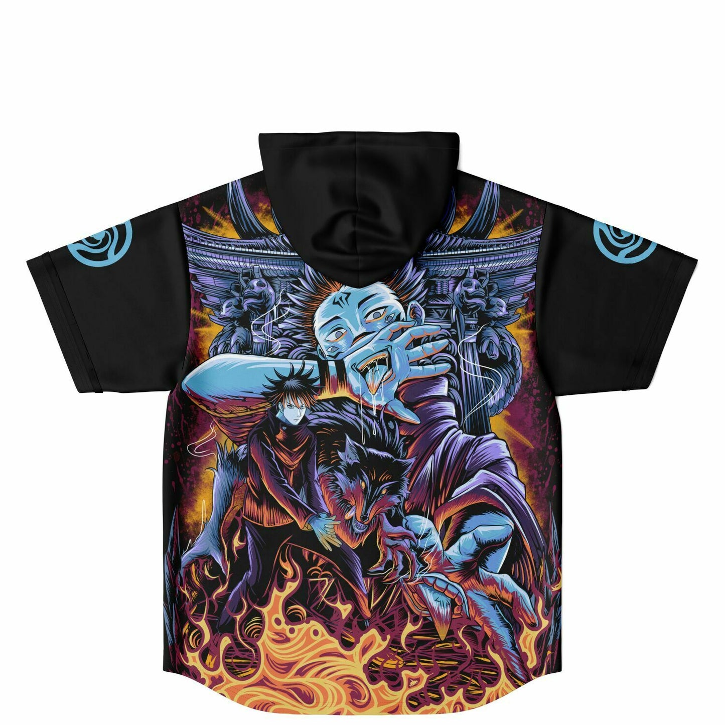 Sakuna Hooded Baseball Jersey