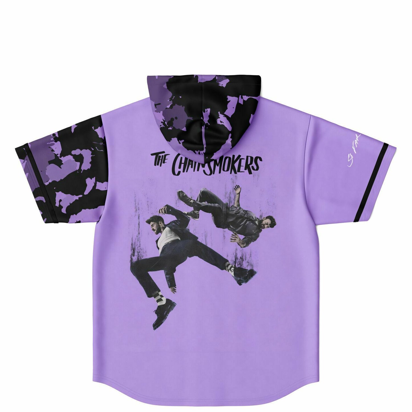 Chainsmokers Hooded Baseball Jersey