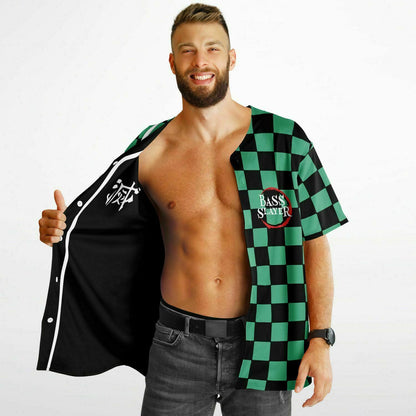 Bass slayer Reversible Baseball Jersey