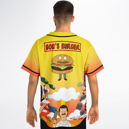Bob burger custom Baseball Jersey