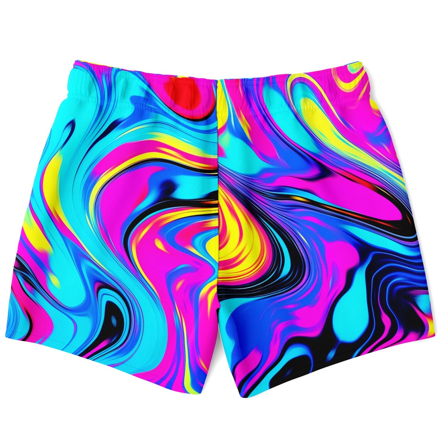 Stay Trippy rave Swim Trunks