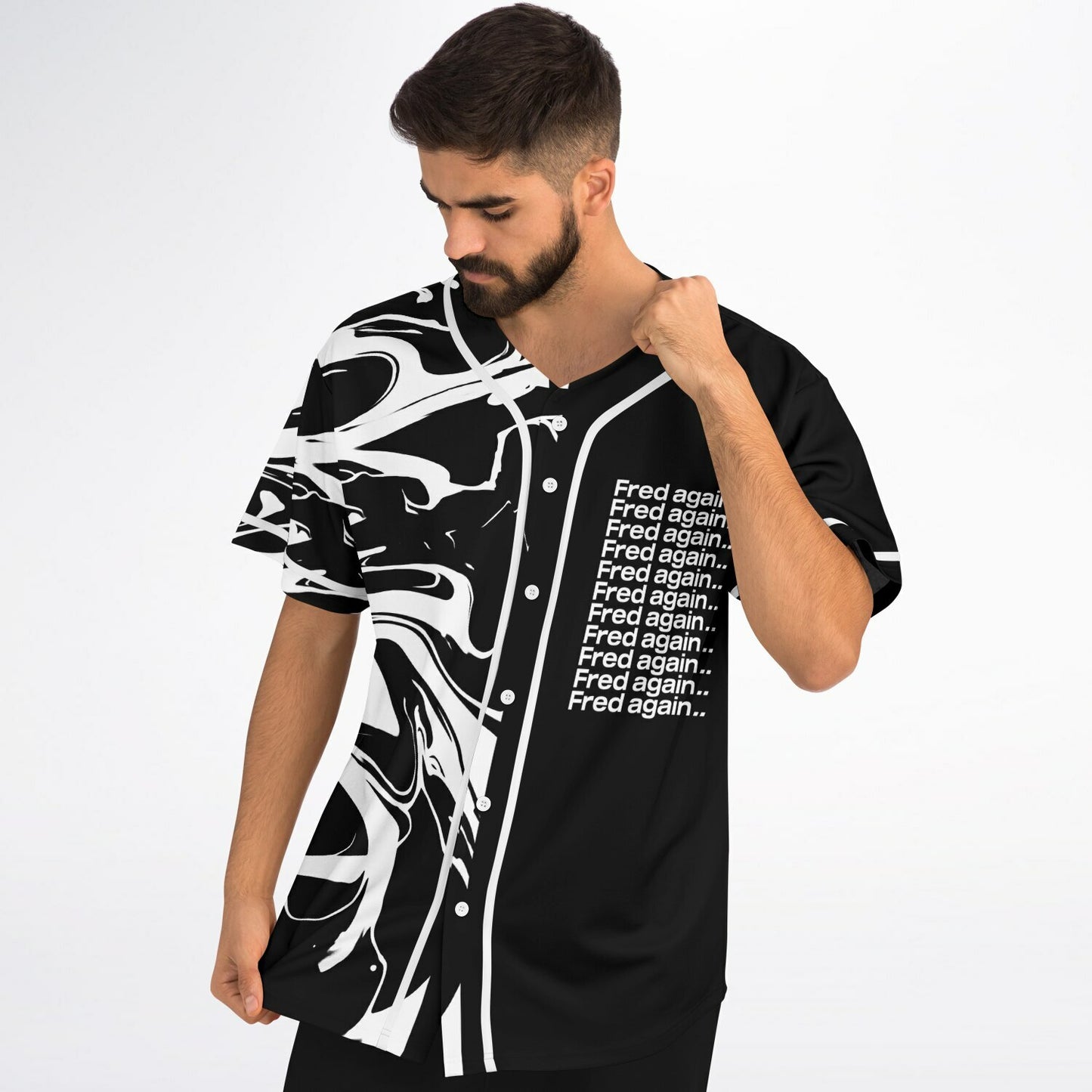 Nicolas custom Baseball Jersey