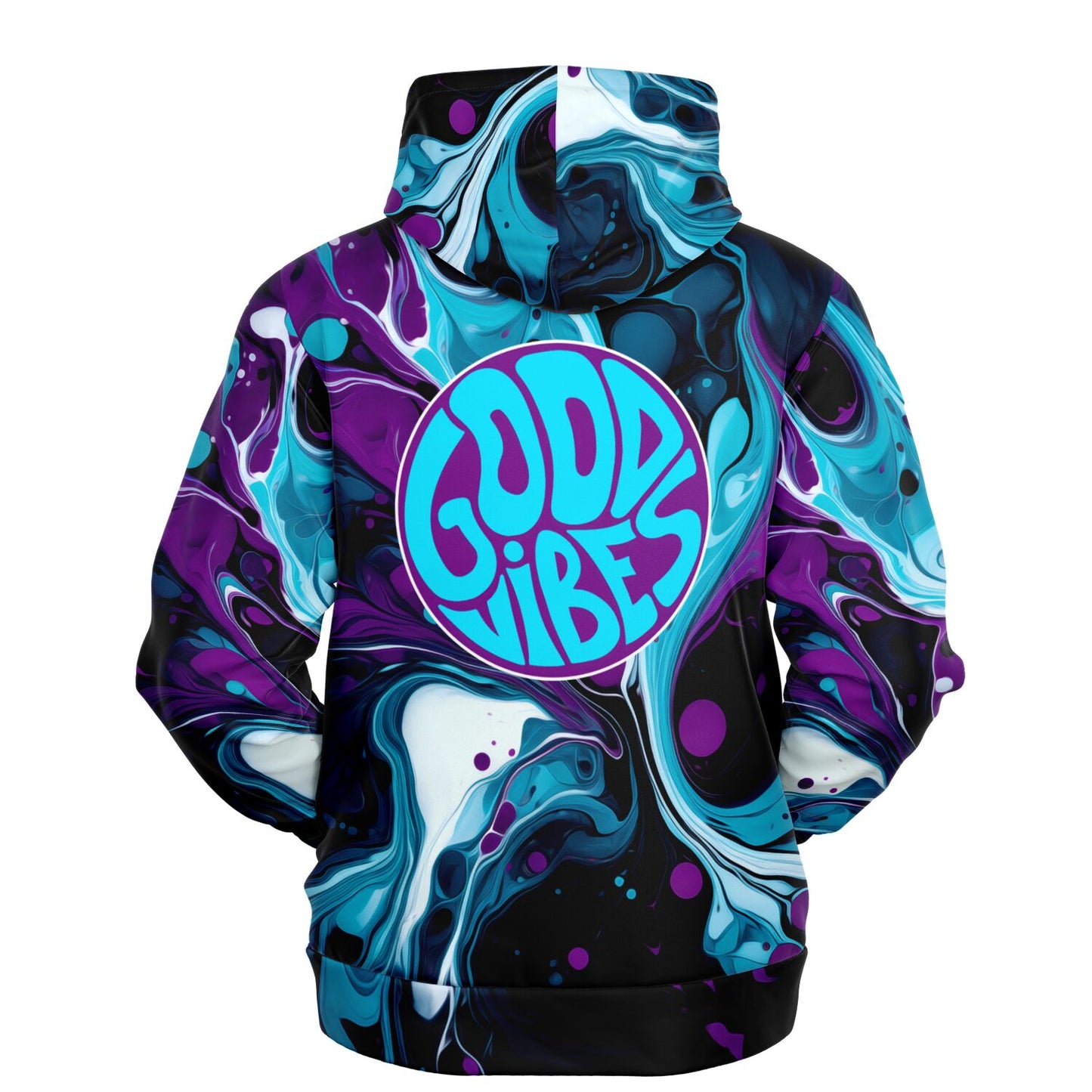 Marbled Purple Hoodie