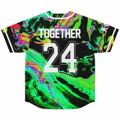 Krystal custom Baseball Jersey