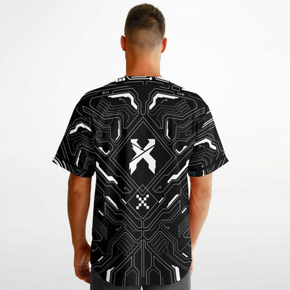 Cyberpunk Hud Reversible Baseball Jersey