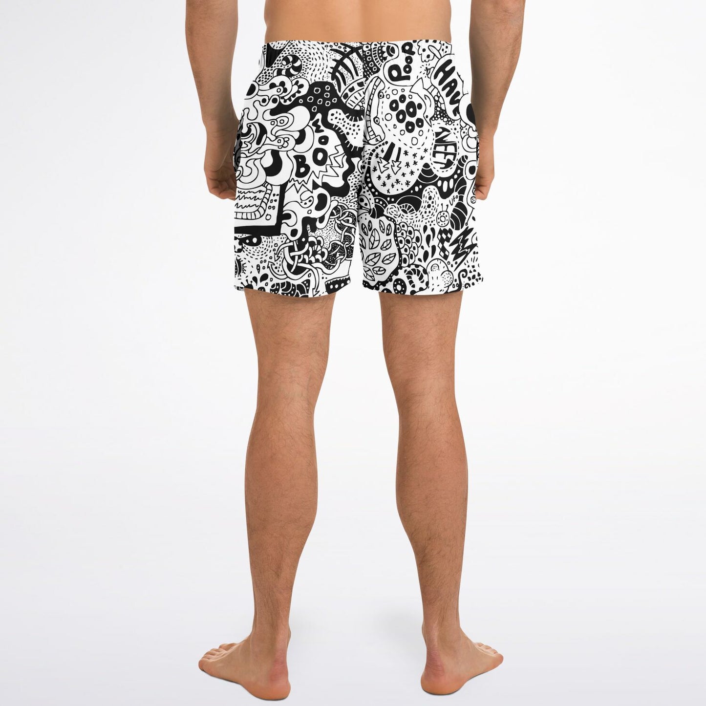 Trippy Doddles Swim Trunks Men