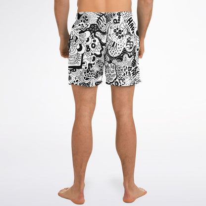 Trippy Doddles Swim Trunks Men