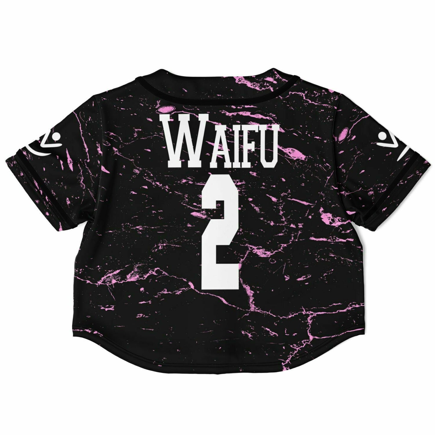Adam waifu Cropped Baseball Jersey