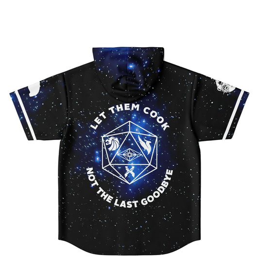 Todd custom Hooded Baseball Jersey