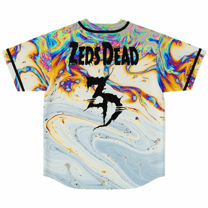 Zeds dead oil silk Baseball Jersey (New)