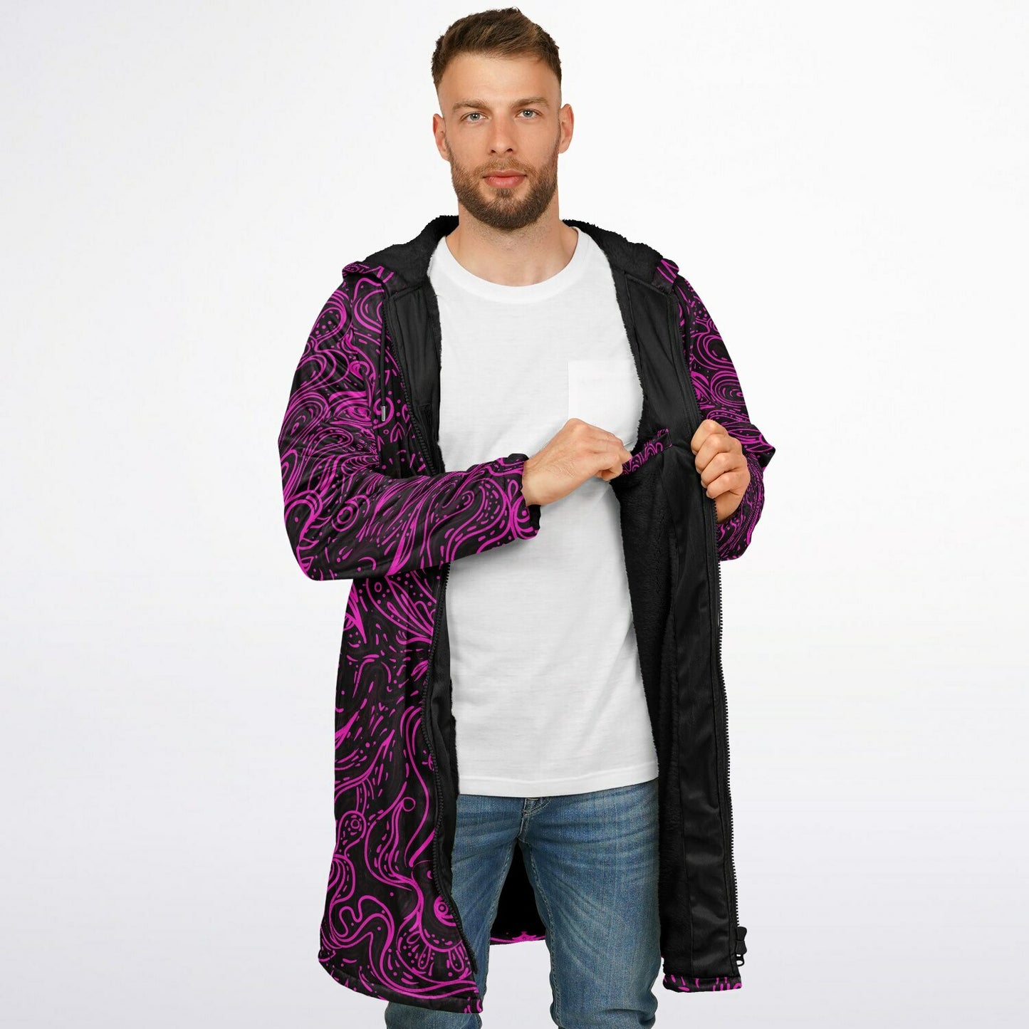 Trippy Zipper Cloak