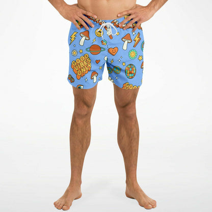 Groovy Swim Trunks