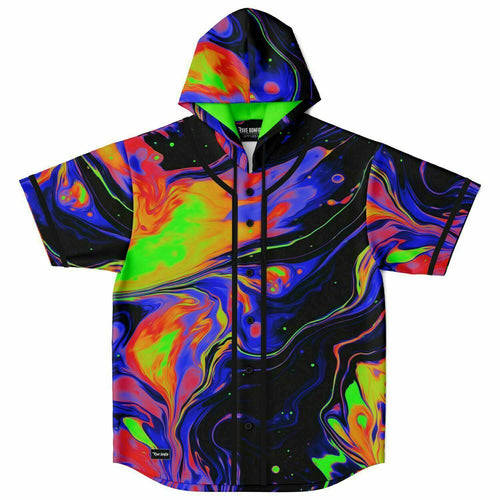 It's all about house Music Hooded Baseball Jersey
