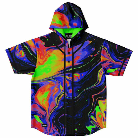 It's all about house Music Hooded Baseball Jersey