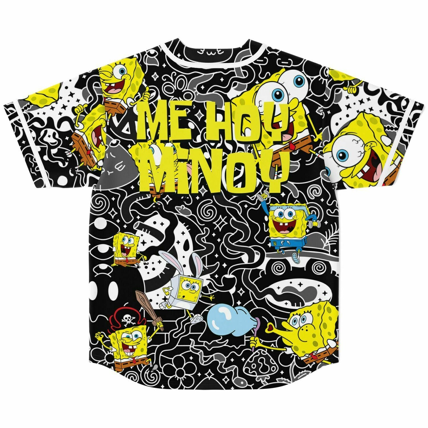Me Hoy Menoy Baseball Jersey