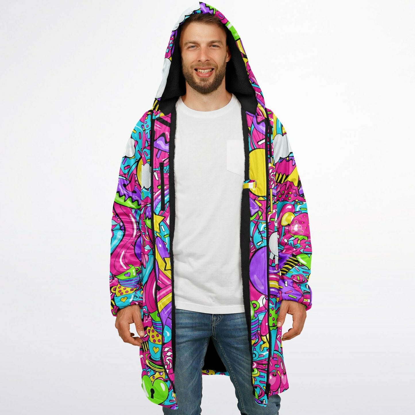 Good vibe Zipper Cloak