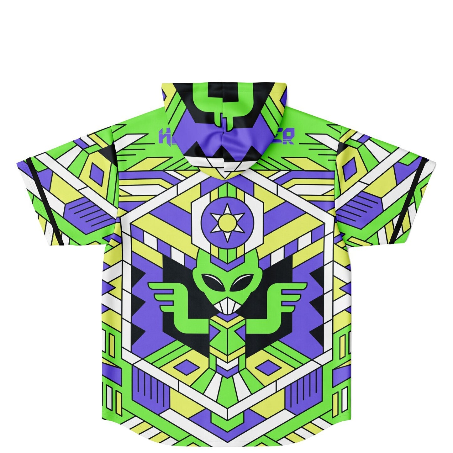 Headbanger Hooded Baseball Jersey