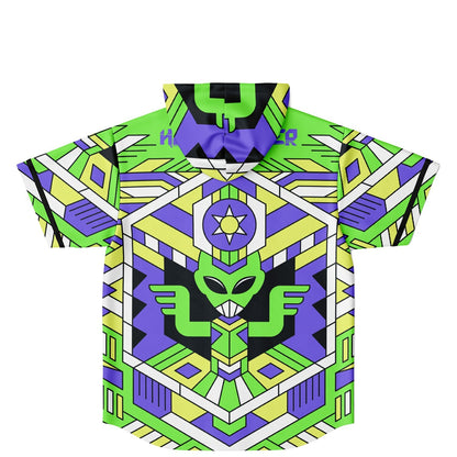 Headbanger Hooded Baseball Jersey
