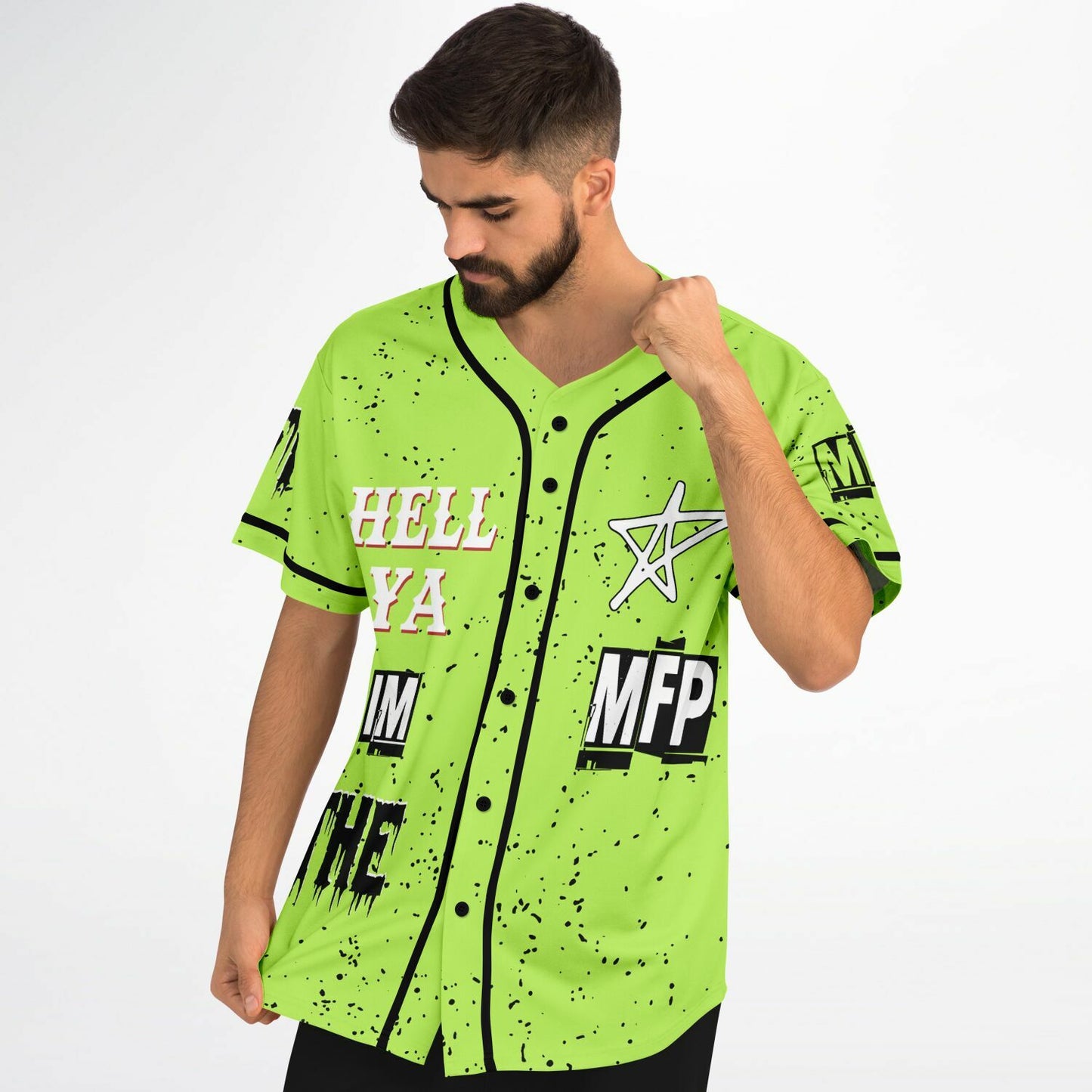 Abi custom Baseball Jersey