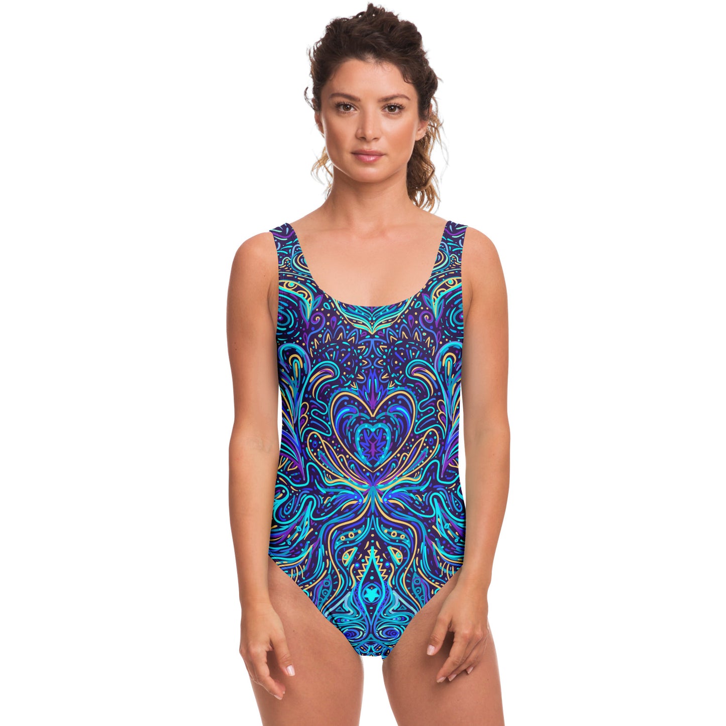 Trippy set rave body suit