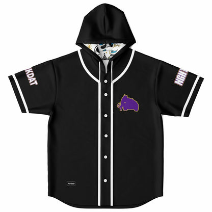 William Hooded Baseball Jersey