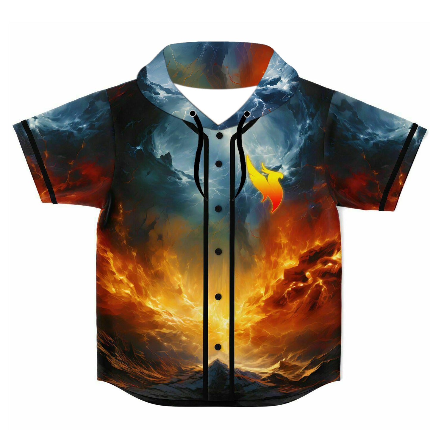 Morgan custom Hooded Baseball Jersey