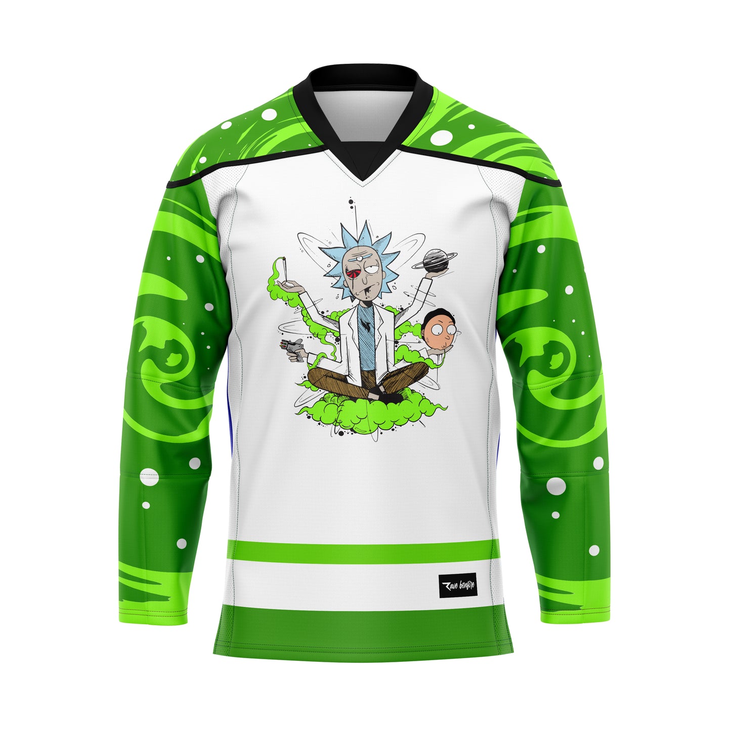 Rick and morty Hockey jersey