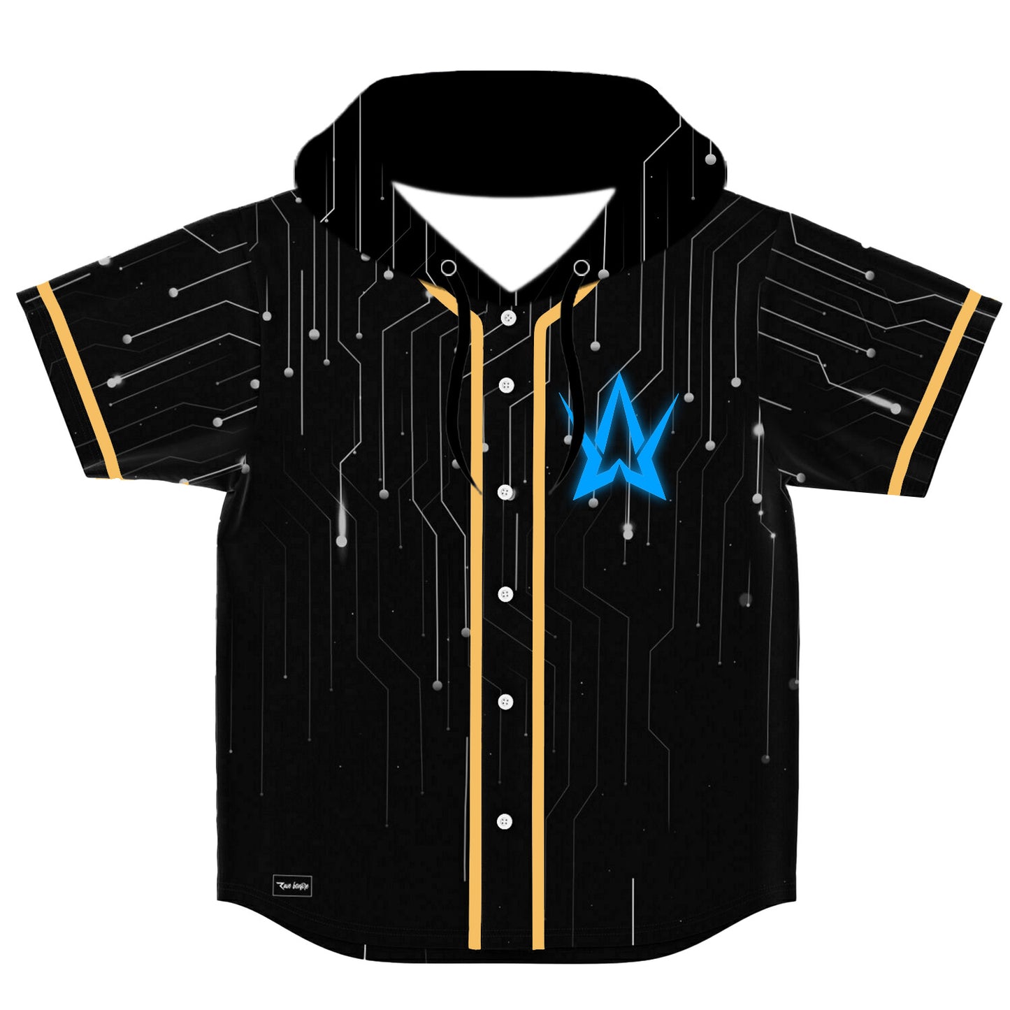 Jake custom hooded Baseball Jersey