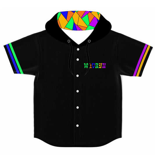 Copy of Acid trip Hooded baseball jersey