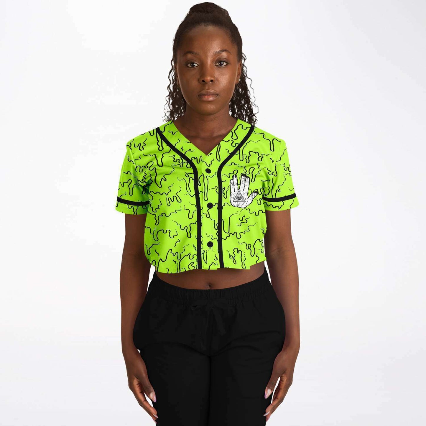 Cult of rezz crop top jersey