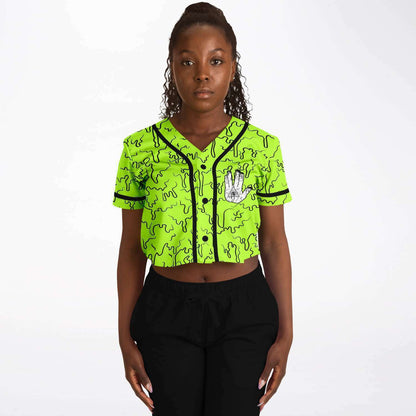 Cult of rezz crop top jersey