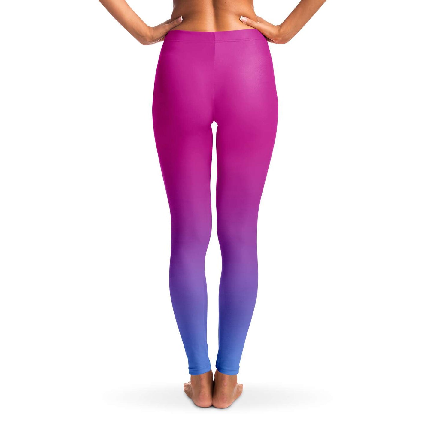 Pink to purple gradient Leggings