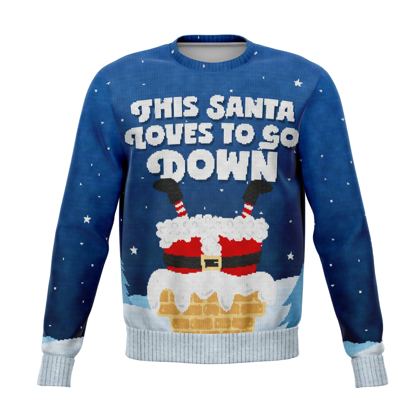 This Santa Loves To Go Down