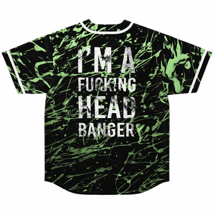 I'm a fucking head banger excision jersey (New)
