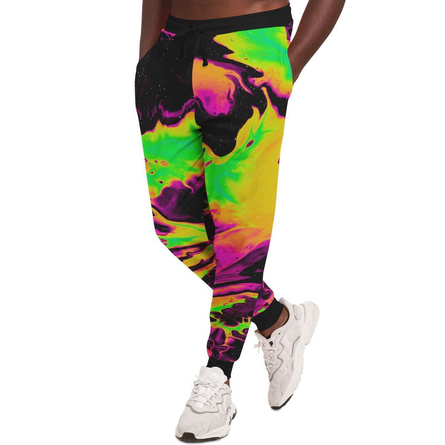 Colorful acid trip jogger