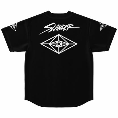 Slander black custom jersey
