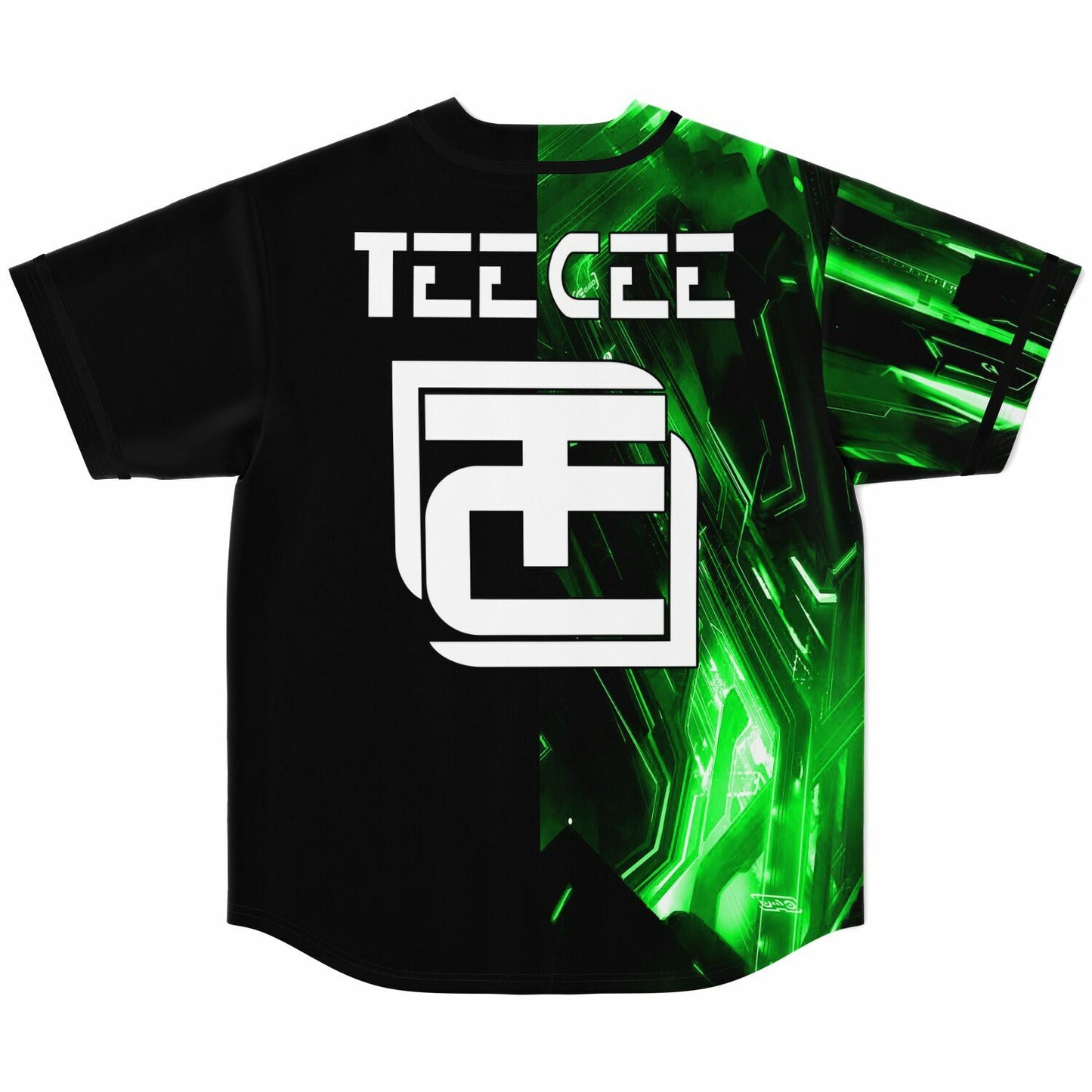 Green teecee baseball jersey