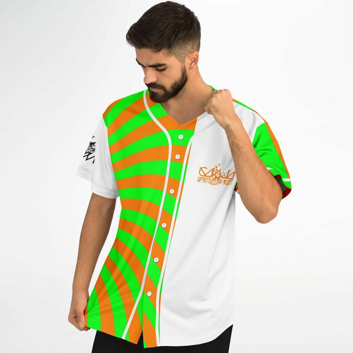 Blue submarine baseball jersey V2
