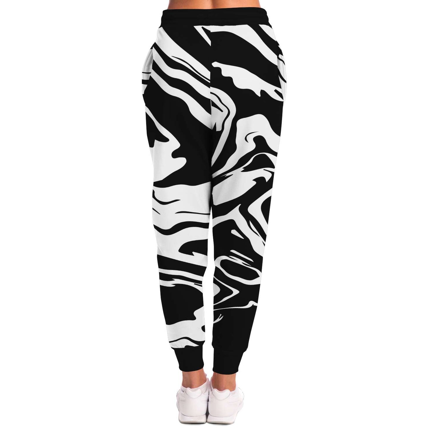 B&W acid trip jogger