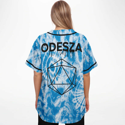 Tie dye odesza baseball jersey
