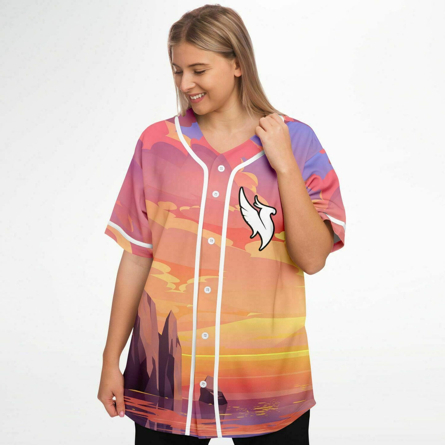 Hannah custom Baseball Jersey V1