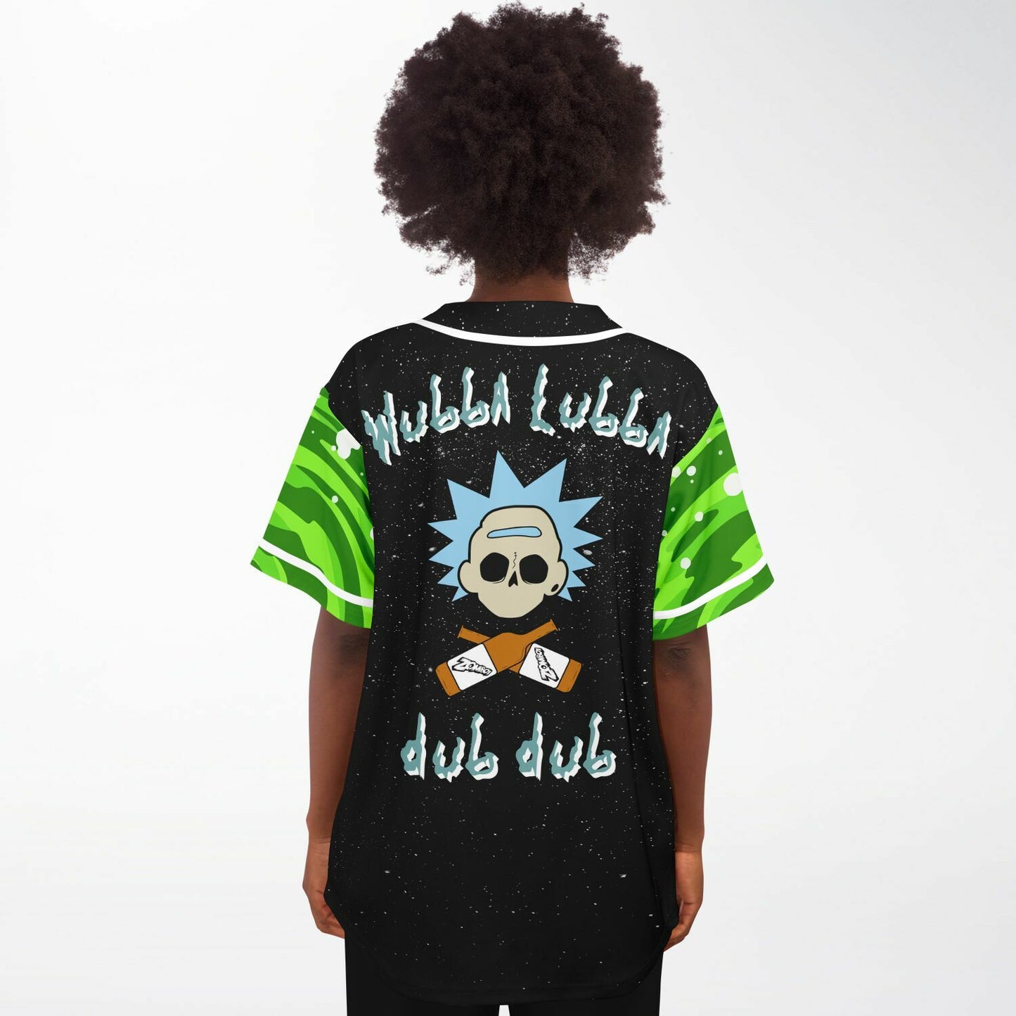 Zomboy rick and morty custom jersey