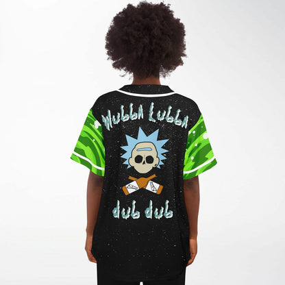Zomboy rick and morty custom jersey
