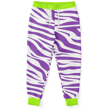 Purple zebra jogger
