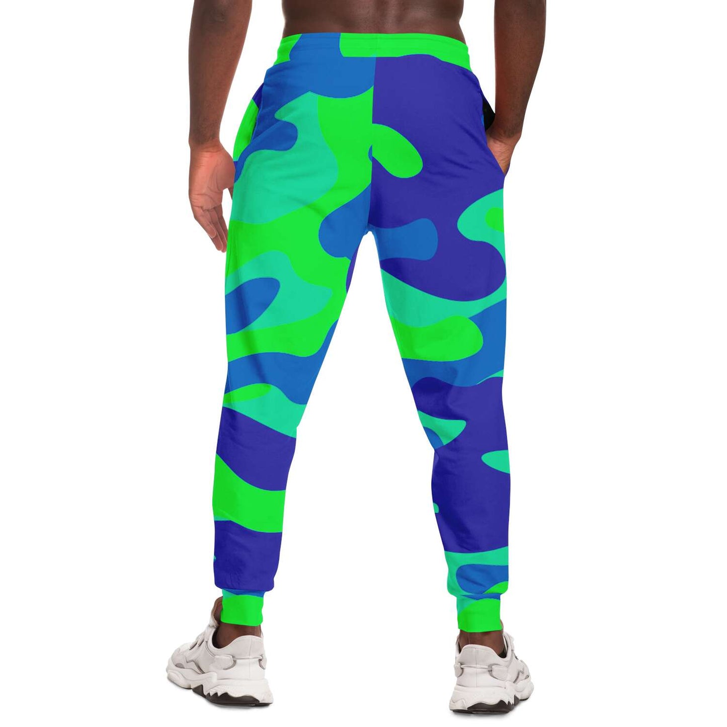 Colorful camouflage jogger