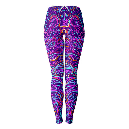 Trippy psychedelic leggings
